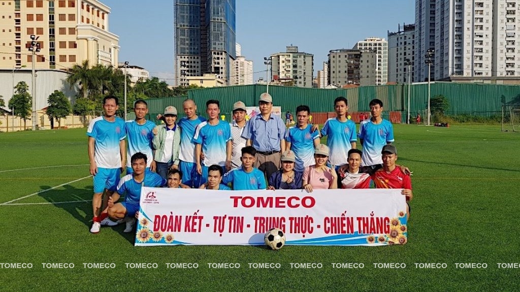 TOMECO An Khang team participated in the 2018 Cup