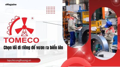 Bài báo eMagazine về năng lực sản xuất quạt công nghiệp TOMECO trên Tạp chí Công Thươn
