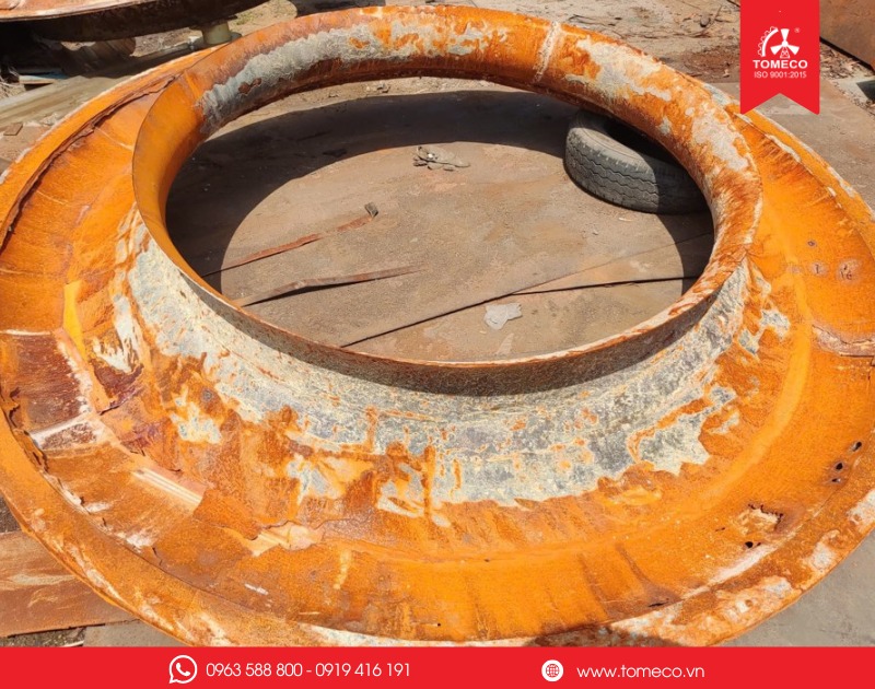 côn quạt hỏng được chuyển đến nhà máy TOMECO An Khang côn quạt hỏng được chuyển đến nhà máy TOMECO An Khang