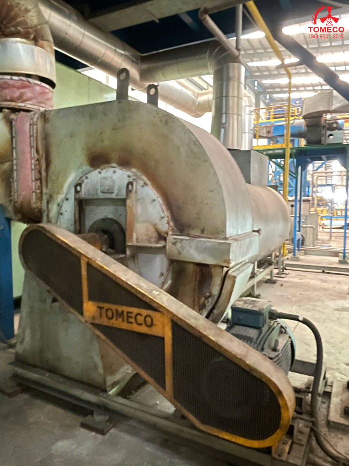 Ảnh thực tế quạt chịu nhiệt TOMECO lắp đặt tại dây chuyền mạ màu Hòa Phát Ảnh thực tế quạt chịu nhiệt TOMECO lắp đặt tại dây chuyền mạ màu Hòa Phát