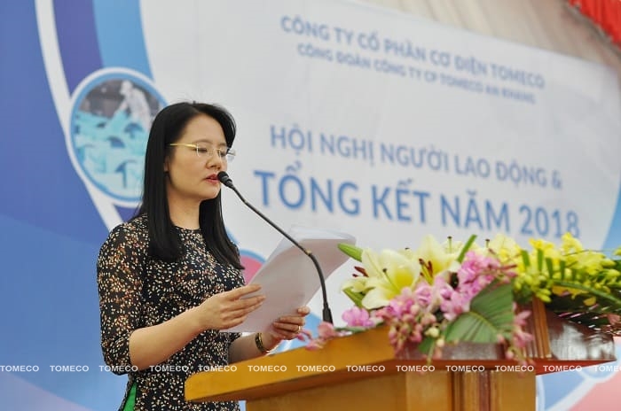 Bà Vũ Thị Quỳnh Báo Cáo Tổng Kết Kinh Doanh Năm 2018