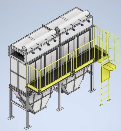 Thiết kế chế tạo mới thiết bị lọc bụi túi
