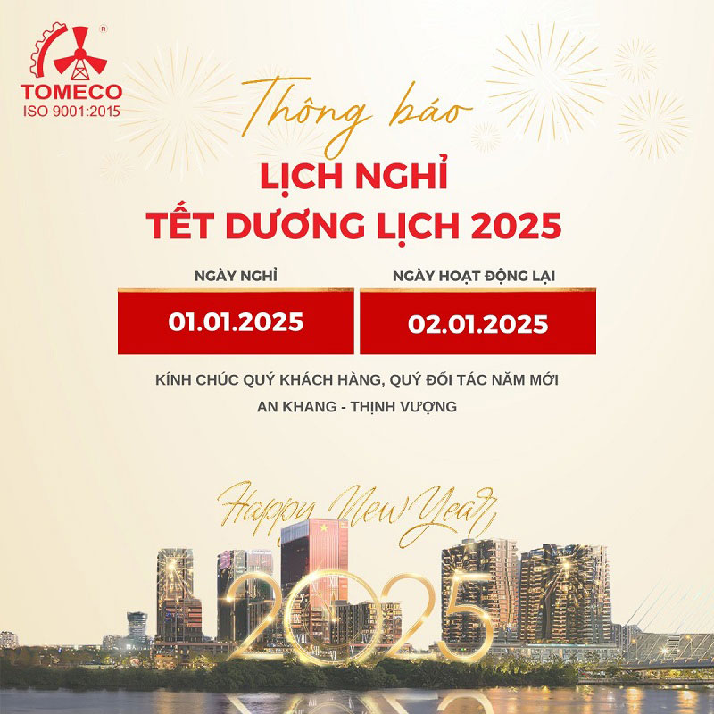 thông báo lịch nghỉ tết dương 2025