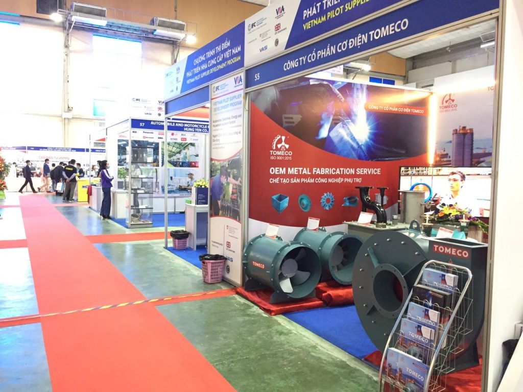 TOMECO Tham Gia Triển Lãm Quốc tế về Công nghiệp hỗ trợ và Chế biến chế tạo Việt Nam – VIMEXPO 2020